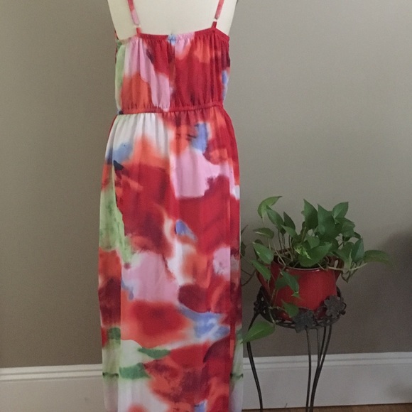 “Snap” Long Umpire Spaghetti Strap Dress - Picture 3 of 8